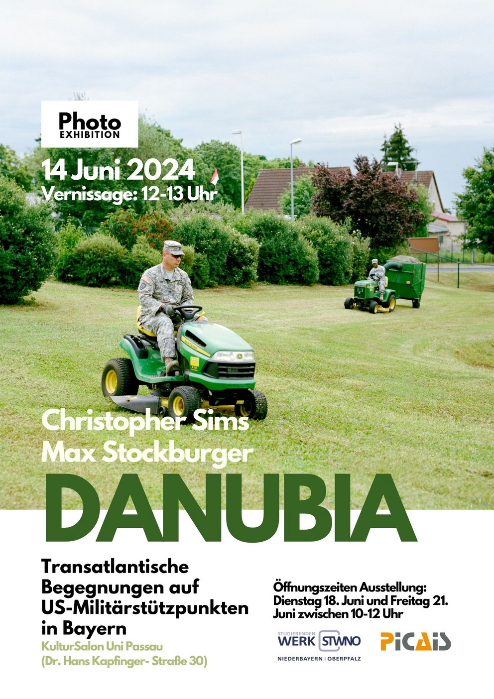 Poster for the Danubia exhibition